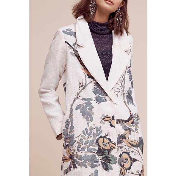 NEW! *RARE* Hemant & Nandita Embroidered Coat - Picture 4 of 8